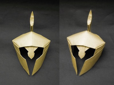Origami helmet (Alexander Kurth) Tutorial