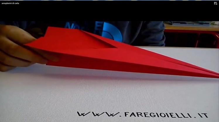 Origami Tutorial Paper Airplane