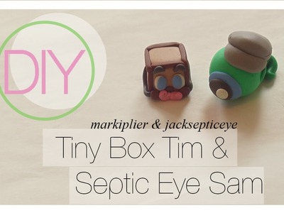 Septic Eye Sam & Tiny Box Tim Tutorial [Polymer Clay]
