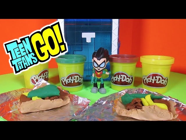 TEEN TITANS GO [Parody] HOW TO MAKE Play-Doh Tacos Tutorial [PARODY]
