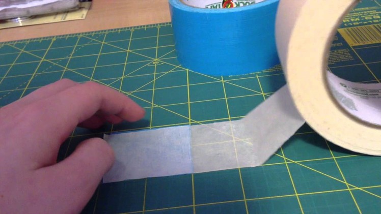 Tutorial: How To Make Pastel Colored Duct Tape