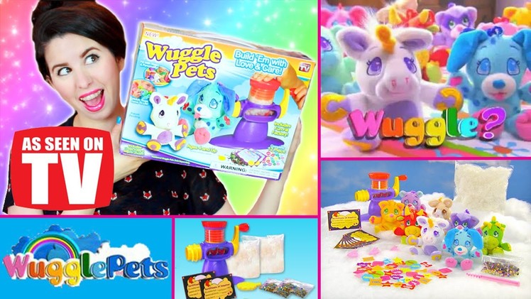 Wuggle Pets Fun Fill Factory: Unboxing, First Impressions & Toy Test Tutorial!