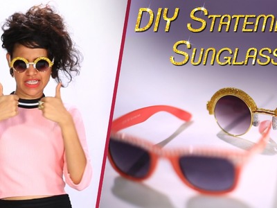 Basics By Blush: DIY Statement Sunglasses + Giveaway