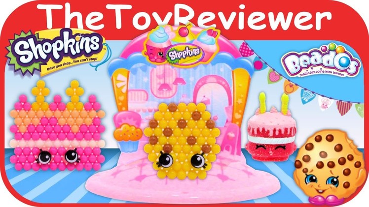 Beados Shopkins Tastee Bakery Unboxing Tutorial by TheToyReviewer
