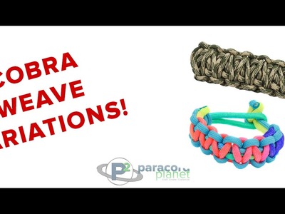 Cobra Weave Variations, King Cobra - Paracord Planet Tutorial