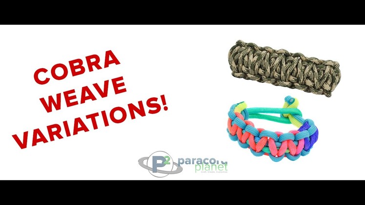 Cobra Weave Variations, King Cobra - Paracord Planet Tutorial
