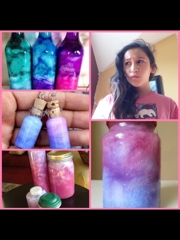 DIY galaxy jars