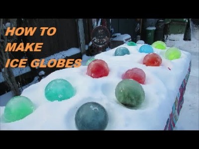 DIY Ice Globes *Fun & Easy For Kids*