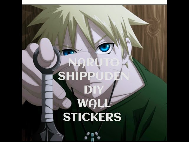 DIY | Naruto Wall Stickers