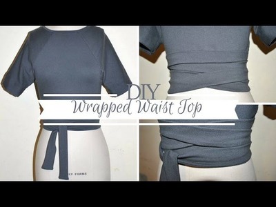 DIY Wrapped Waist Top
