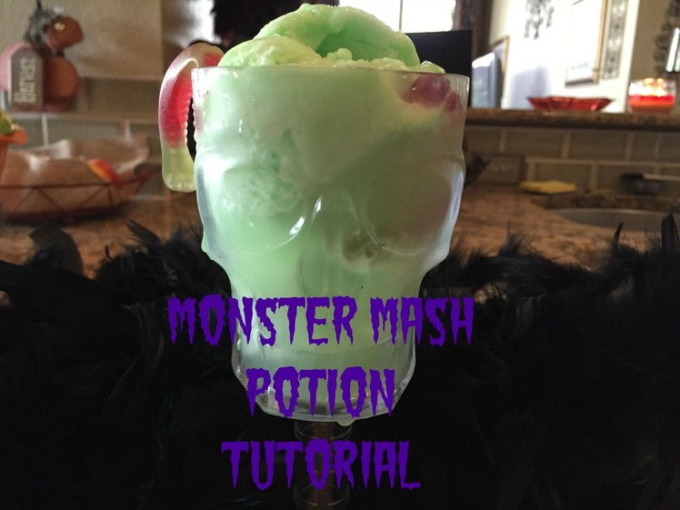 Halloween Monster Mash Potion Tutorial