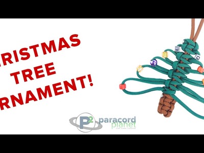 How To Make A Paracord Christmas Tree Ornament - Paracord Planet Tutorial