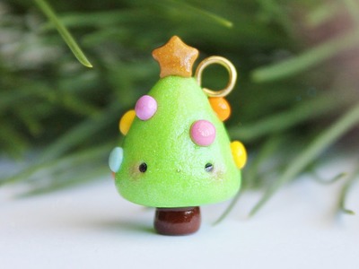 Kawaii Christmas Tree │ Polymer Clay Tutorial