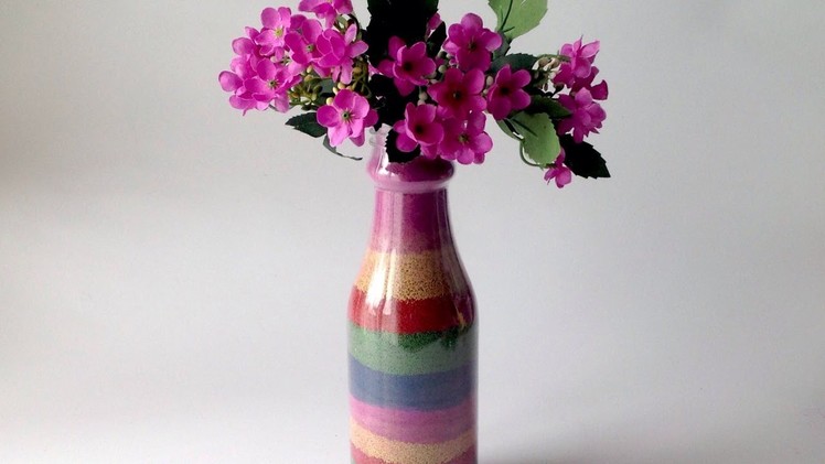 Make A Colorful Sand Vase - DIY  - Guidecentral