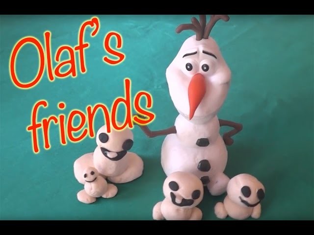Play Doh Videos Frozen's Anna and Elsa's Friend Olaf Gets New DIY Play Doh Friends