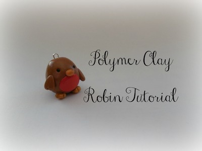 Polymer Clay Chubby Robin Tutorial || Christmas Series