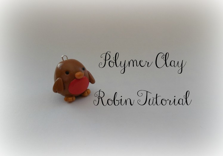 Polymer Clay Chubby Robin Tutorial || Christmas Series