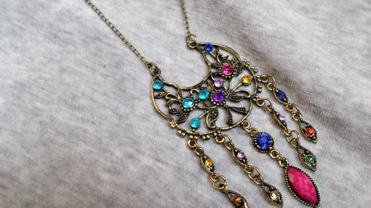 Repurpose a Broken Earring into a Beautiful Necklace - DIY Style - Guidecentral