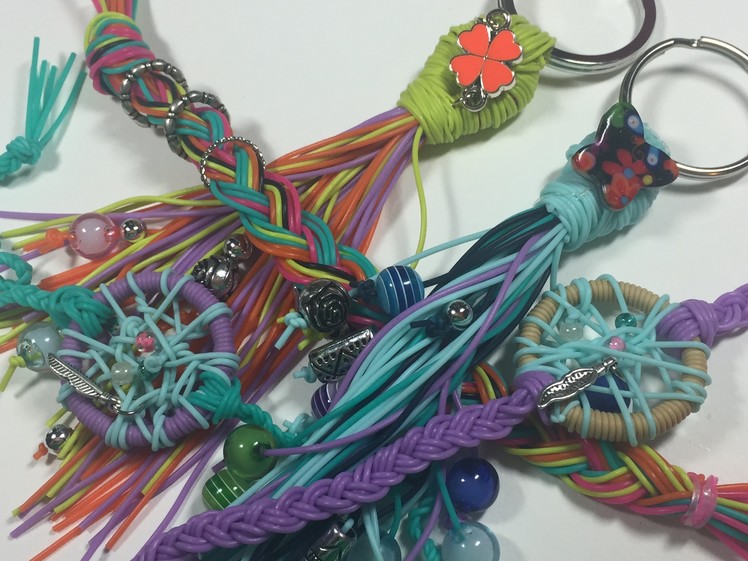 Strand Bands Metal Accents, Dreamcatcher, and Key Fob tutorial