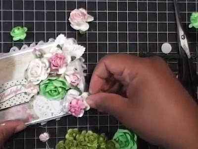 TUTORIAL: Shabby Box and Flower Cluster