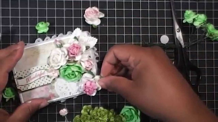 TUTORIAL: Shabby Box and Flower Cluster