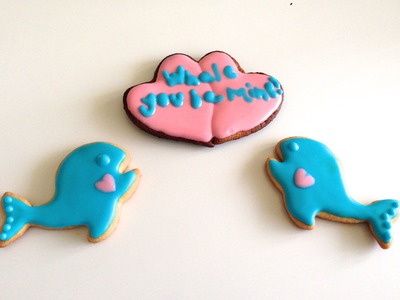 Whale You Be Mine? ♥ ♥ | A Valentine's Day Cookie Tutorial