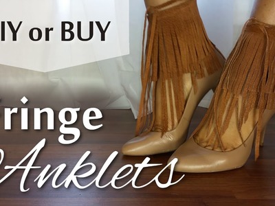 Add Fringe to Any Heel or Sandal | BIG ANNOUNCEMENT | Blueprint DIY | Summer 2015 Trends