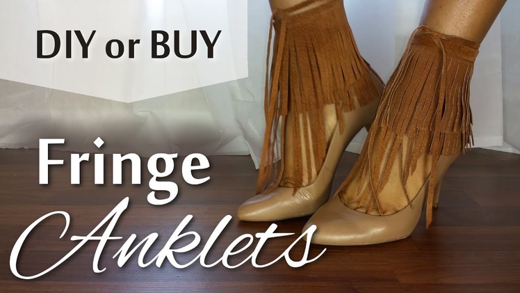 Add Fringe to Any Heel or Sandal | BIG ANNOUNCEMENT | Blueprint DIY | Summer 2015 Trends