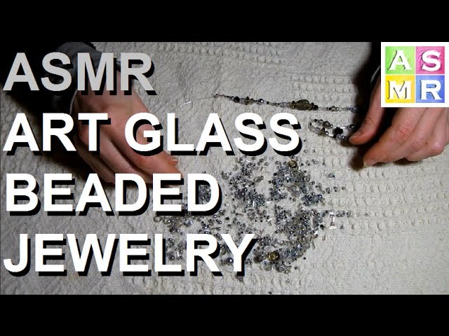 ASMR Art Glass Beaded Bracelet | Jewelry Tutorial