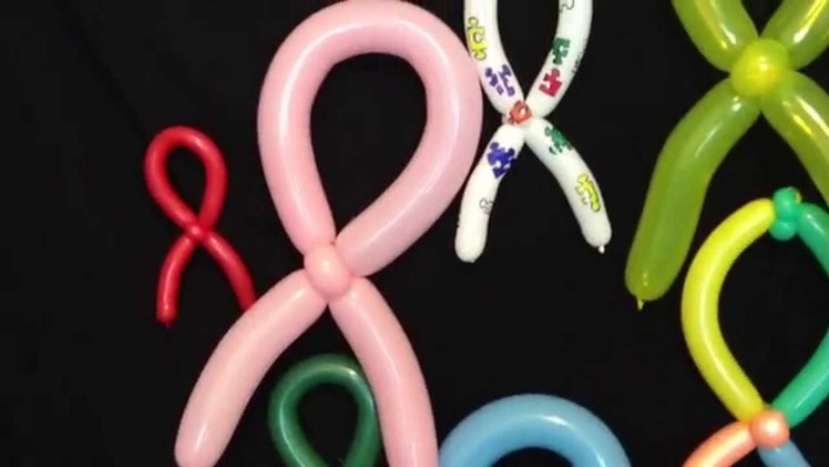 Awareness Ribbons Balloon Tutorial (Breast Cancer, Autism, Equal Rights, More)