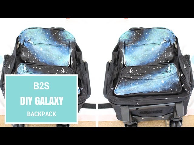Back to School! ❤ DIY Galaxy Backpack