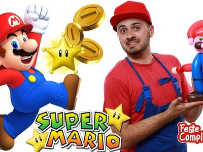 Balloon Super Mario bros - Palloncino Super Mario - Tutorial 100 - Feste Compleanni