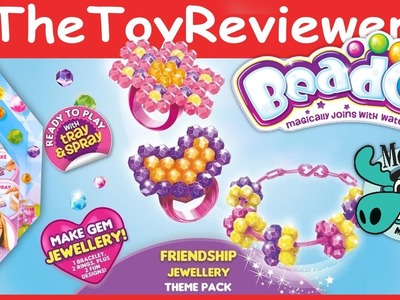 Beados Gems Theme Pack - Friendship Jewelry Theme Pack Unboxing Tutorial by TheToyReviewer