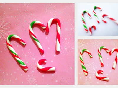 Candy Cane Charms Tutorial
