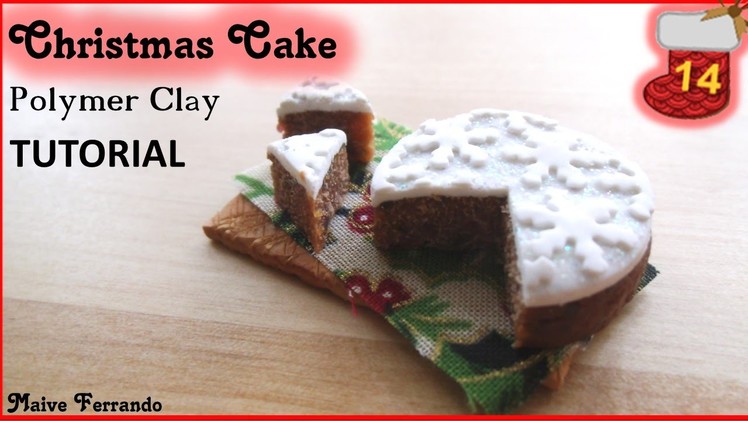 Christmas Advent Calendar: 14th Day - Snowflake Cake Tutorial