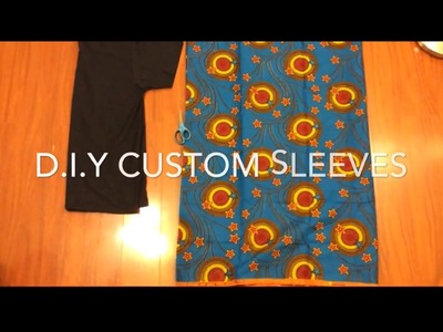 Custom Sleeve T-Shirts (D.I.Y)