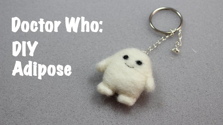 DIY Adipose from Doctor Who Needle Felting