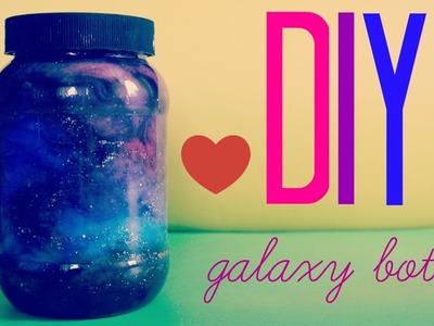 DIY Galaxy bottle