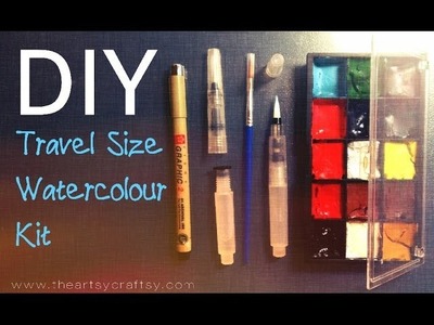 DIY Watercolour Kit (travel size)