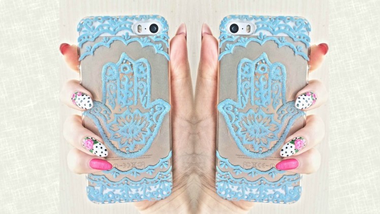 Hamsa Hand DIY  iphone case