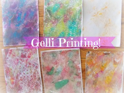 How to gelli print. Gelli Plate Printing Techniques.Tutorial Gelli Printing Ideas
