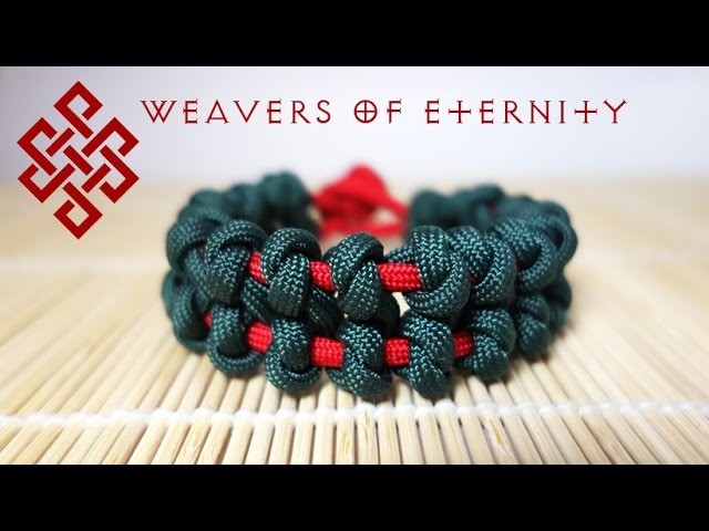 How to Tie an Overhand Bar Paracord Bracelet Tutorial