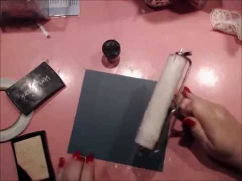 Make your own Lace roller Stamp Tutorial