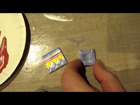Painted Clay Tile Tutorial