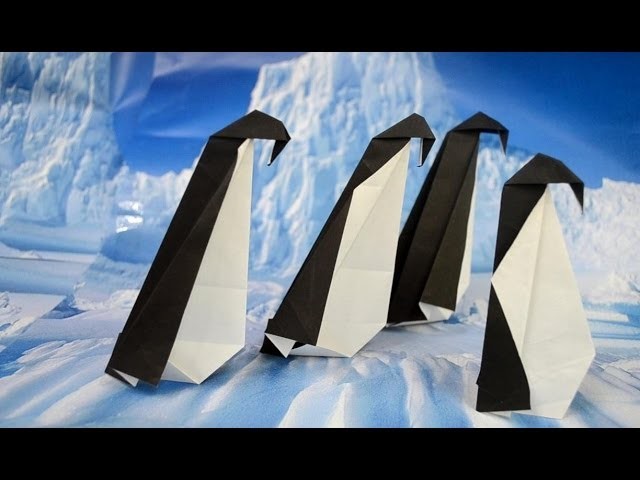 Penguin Origami Tutorial by Tampines 1