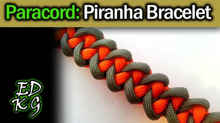 Piranha Paracord Bracelet Tutorial & Series Intro