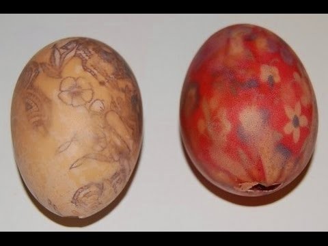 Silk Tie Easter Eggs DIY