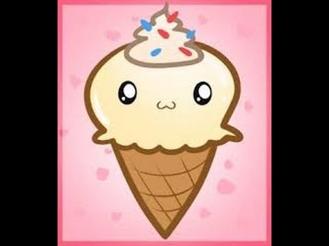 SUPER EASY!! - Cute ice cream kawaii drawing tutorial! :)