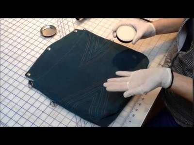 Tutorial: How to rewax your waxed canvas bag or accessory