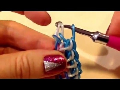 Uluit bracelet tutorial (hook only) rainbow loom bands